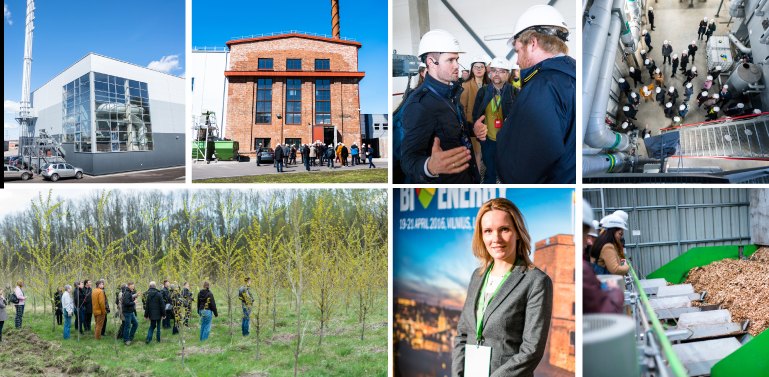 Bilder från studiebesök under Nrodc Baltic Bioenergy