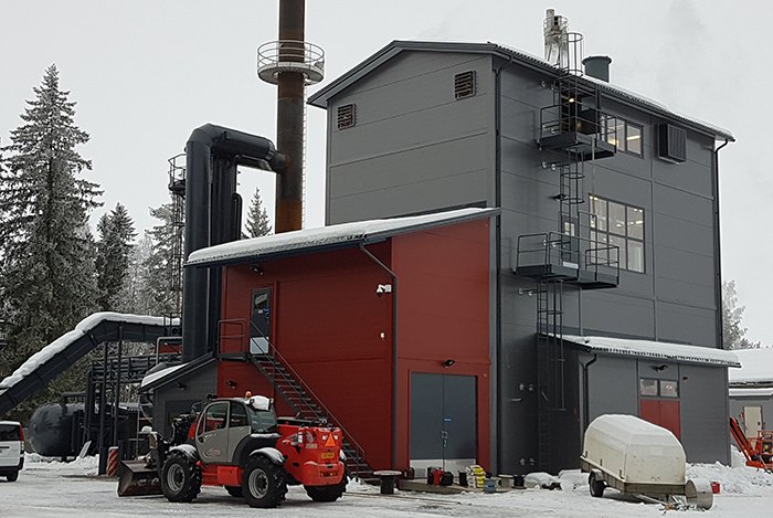KPA Unicon har levererat anläggningen som producerar upp till 4,5 MW ånga till Olvi Bryggeri, baserat på biprodukter från träindustrin.