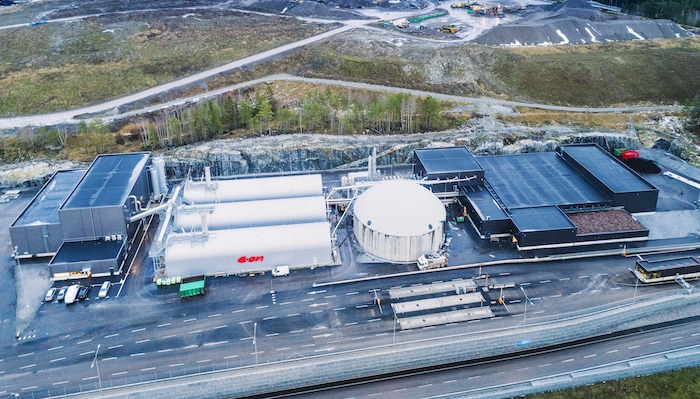 Biogasanläggning i Högbytorp