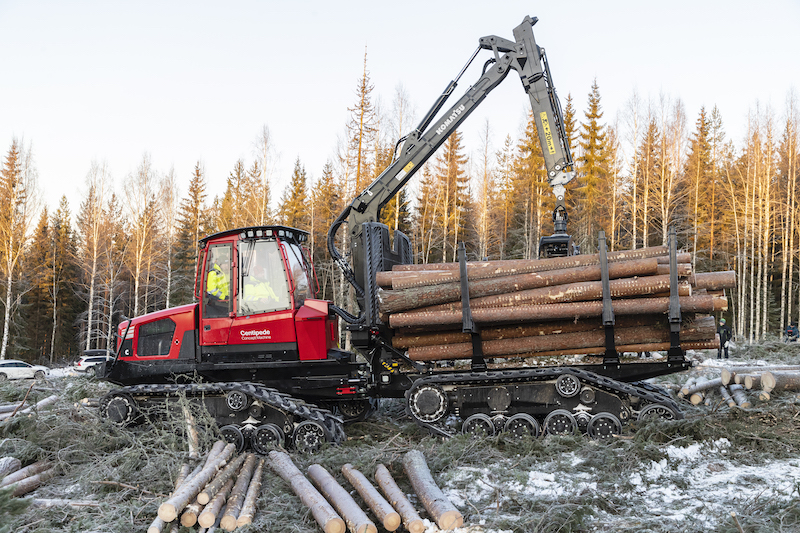 Svensk skogsnäring utvecklar framtidens hållbara skogsmaskin
