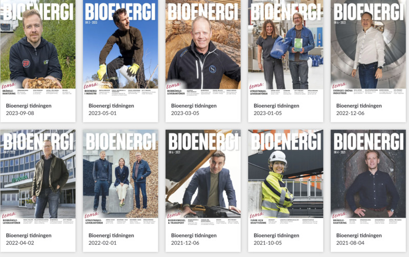 Bioenergitidningen använder ny e-tidningsplattform