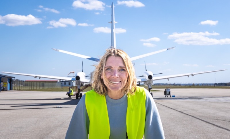 Västflyg startar ny flyglinje mellan Växjö och Bromma