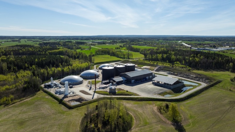 Ny biogasanläggning i Götene har öppnat