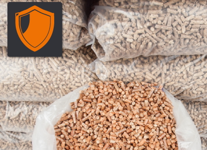 400 ton pellets beslagtagna i bedrägeri