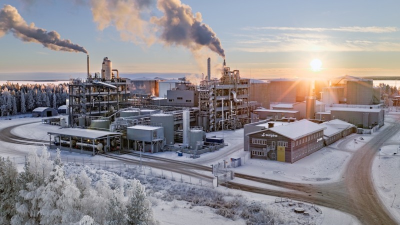 Sunpine levererar rekordproduktion av förnybara produkter 2025