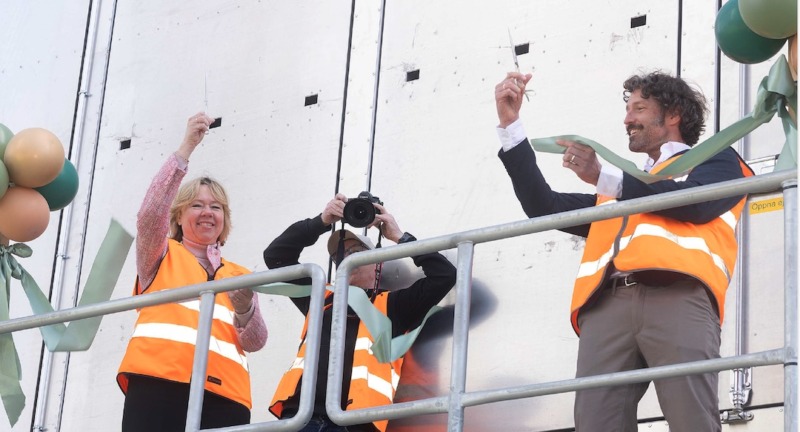 Arctic Paper Grycksbo inviger Bio25 – ett mer effektivt energisystem och en ny pelletsfabrik