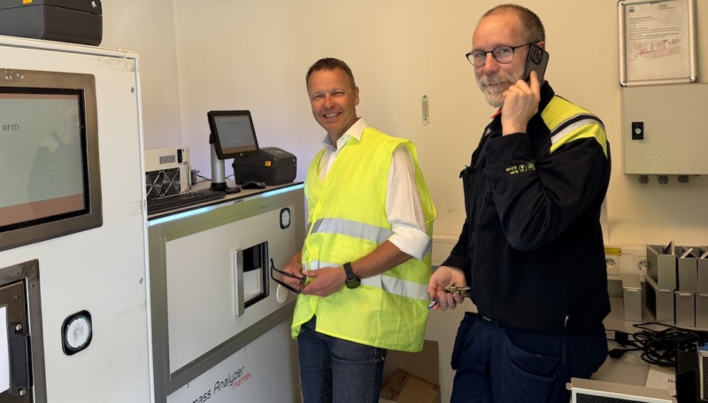 Mantex levererar nya generationen Biomass Analyzer till Waggeryd Cell