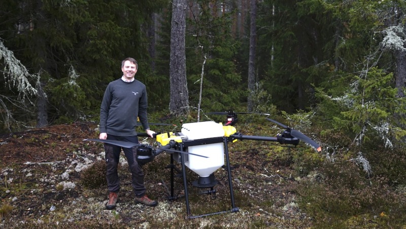 Nordluft får unikt flygtillstånd för avancerad drönardrift i skogsbruket