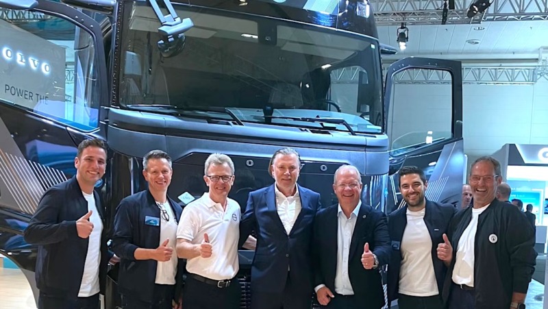 Volvo Lastvagnar får rekordorder på gasdrivna lastbilar
