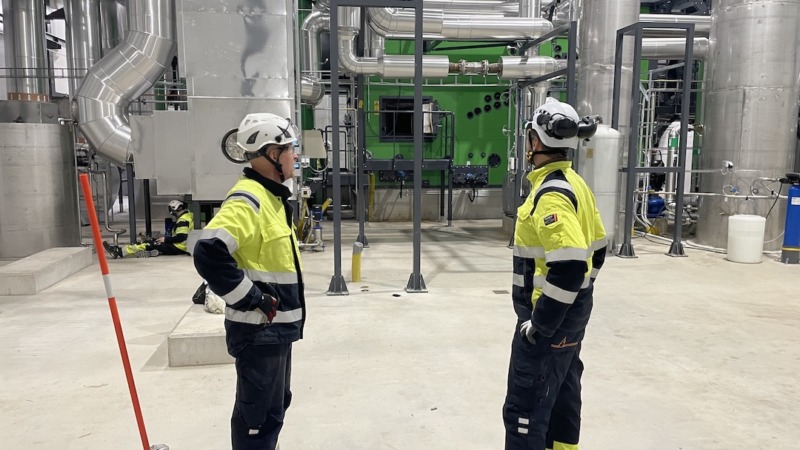 Ny fjärrvärmeanläggning rustar Bjuv och Åstorp för framtiden