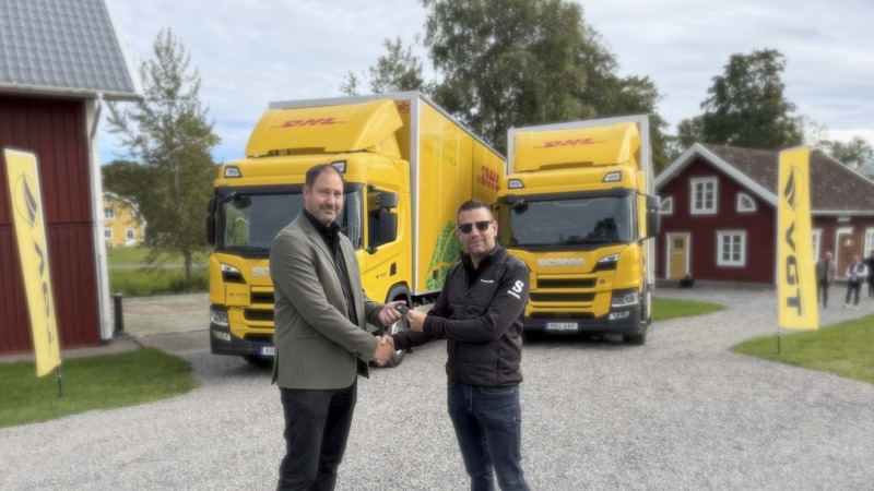 Värnamo Godstrafik investerar i 50 nya biogaslastbilar från Scania