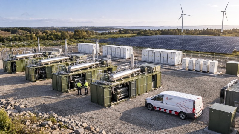Varberg Energi och Marvin Peak Power vill bygga planerbar biokraft