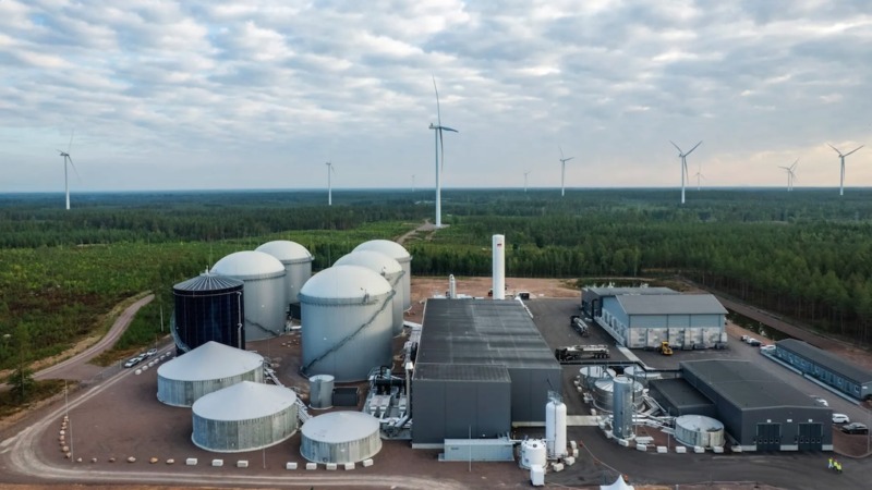 Biogasproduktionen ökade med 12 procent 2025